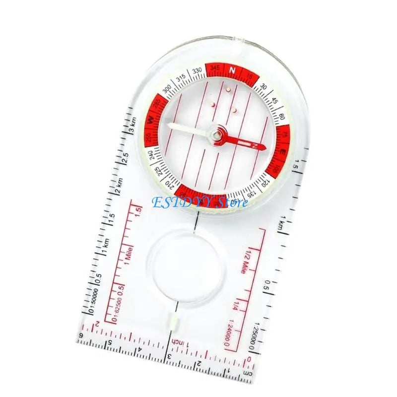G6DE Multifunctional Thumb Compasses Navigation Compasses Map Ruler Compasses Exploring Map Reading Orienteering Compasses