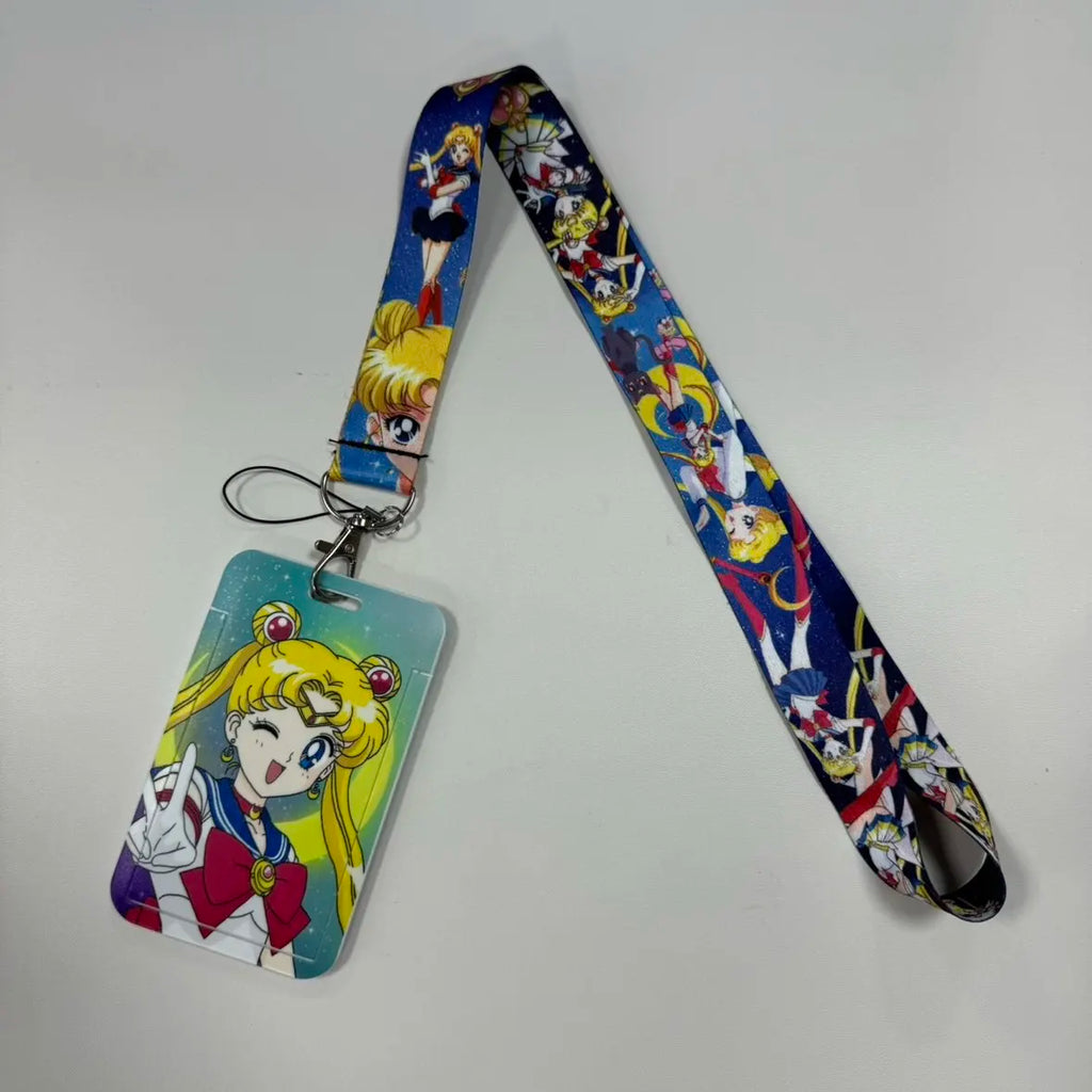 Wholesale Anime Movie Phone Rope Toy Story ID Card Badge Holder Princess Neck Strap Cartoon Keychain Lariat Gift