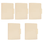 5Pcs Manila File Folders Beige Pressboard Letter Size Document Folder for Office Document Storage School Supplies Home Filing