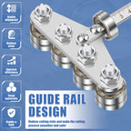 Positioning Calipers for Precise Measurements Easy Wood Cutting Precision Cutting Guide for Circular Saws Adjustable Guide Rail