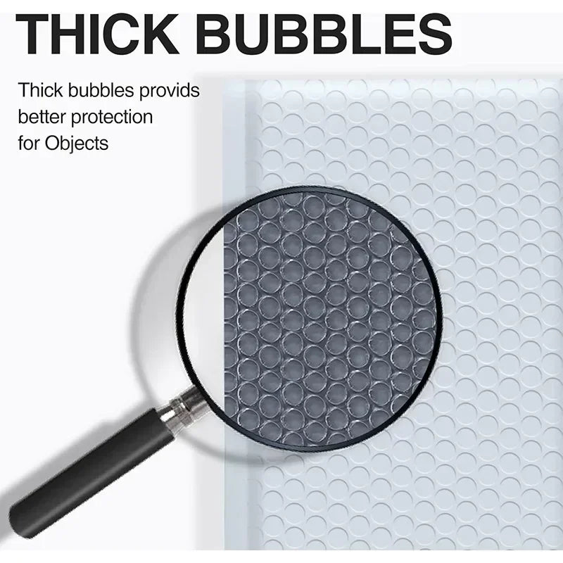 60/10pcs White Bubble Envelopes Bags Thick Waterproof Packaging Bag Mailers Self Sealing Shipping Bag Storage Organizer Supplies