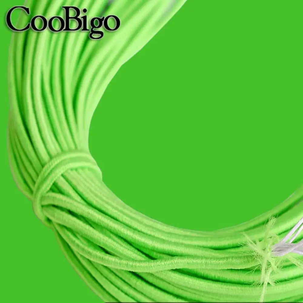 5 Meters 1mm 2mm 3mm Round Elastics Bungee Shock Cord Elastic Rope Rubber Band Strap String Cordon Shoelaces Sewing Accessories