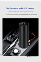 500ML Intelligent Temperature Thermos Bottle Sports Water Cup Car Insulated Cup Keeps Cold and Heat Thermal Mug Vacuum Flasks