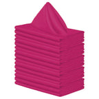 10pcs Wedding Decoration 30x30cm Satin Napkin Soft Reusable Dinner Napkins Washable Table Napkins Event