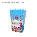 Cartoon Family Theme Birthday Party Decoration Disposable Set Tableware Plate Napkins Tablecloth For Kid Shower Supplies Puzzle