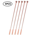 Stainless Steel Cocktail Drink Mixer Bar Stirring Mixing Sticks Muddler Ladle Stirrer Swizzle Sticks Coffee Stirring Sticks