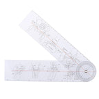 0- 360 Degree Goniometer Angle Medical Spinal Angle Ruler Angle Inclinometer Ruler Protractor Angle Finder Measuring Tools New