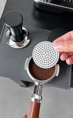 XHYKFFILTER 51/53/58mm Coffee Puck Screen 304 Stainless Steel Double Layer Fine Filter Screen for 51/54/58mm Portafilter