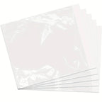 50pcs 15cmx 22cm Clear Adhesive Top Loading Packing List Clear Shipping Pouches,Mailing/Shipping Label Envelopes
