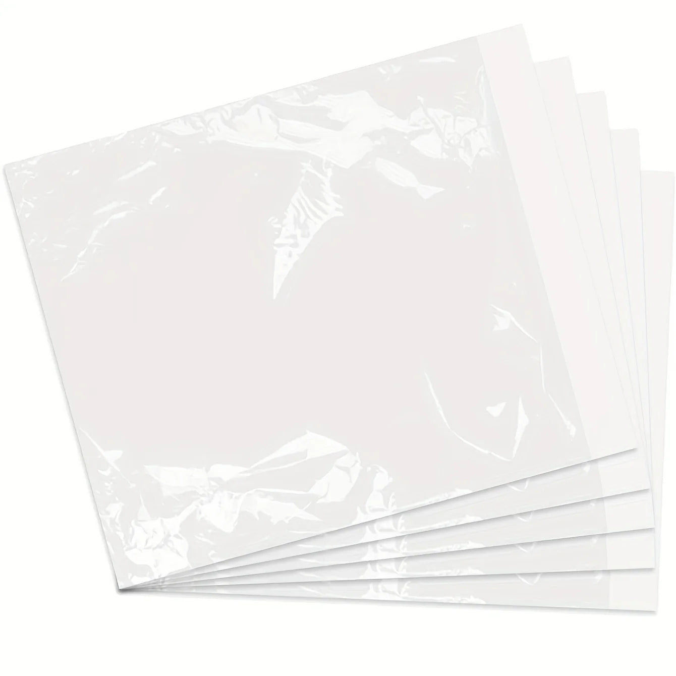 50pcs 15cmx 22cm Clear Adhesive Top Loading Packing List Clear Shipping Pouches,Mailing/Shipping Label Envelopes
