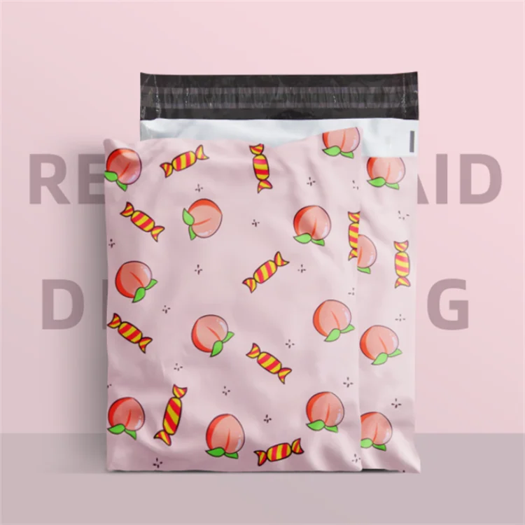 100PCS Poly Mailer Adhesive Envelope Shipping Bag DIY Garment T-shirt Dress Jacket Bra Christmas Toys Gift Packaging Pouches