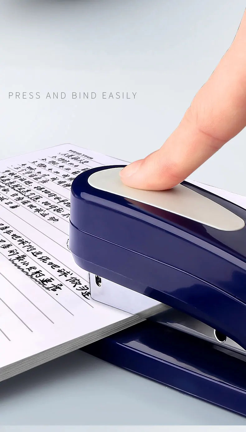 360 Rotation Heavy Duty Stapler Use 24/6 Staples Effortless Long Stapler School Paper Stapler Office Bookbinding Supplies
