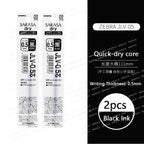 ZEBRA SARASA Dry airfitgrip Gel Pen 0.5/0.4mm Black Core Quick-Drying Smooth Writing Stylos boligrafo gel Stationery for school