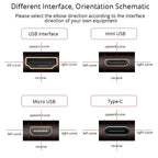 Ribbon FPV HDMI-Compatible Connector Flexible Flat Cable Raspberry Pi 4 Micro HDMI to HDMI/Mini HDMI Female 90 Degree FFC 20pin