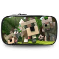 Hot Sale At Rock-bottom Price 10 Styles Minecrafte Pencilcase for My World Oval Pencil Case PU/fabric Student Supplies MC Toys