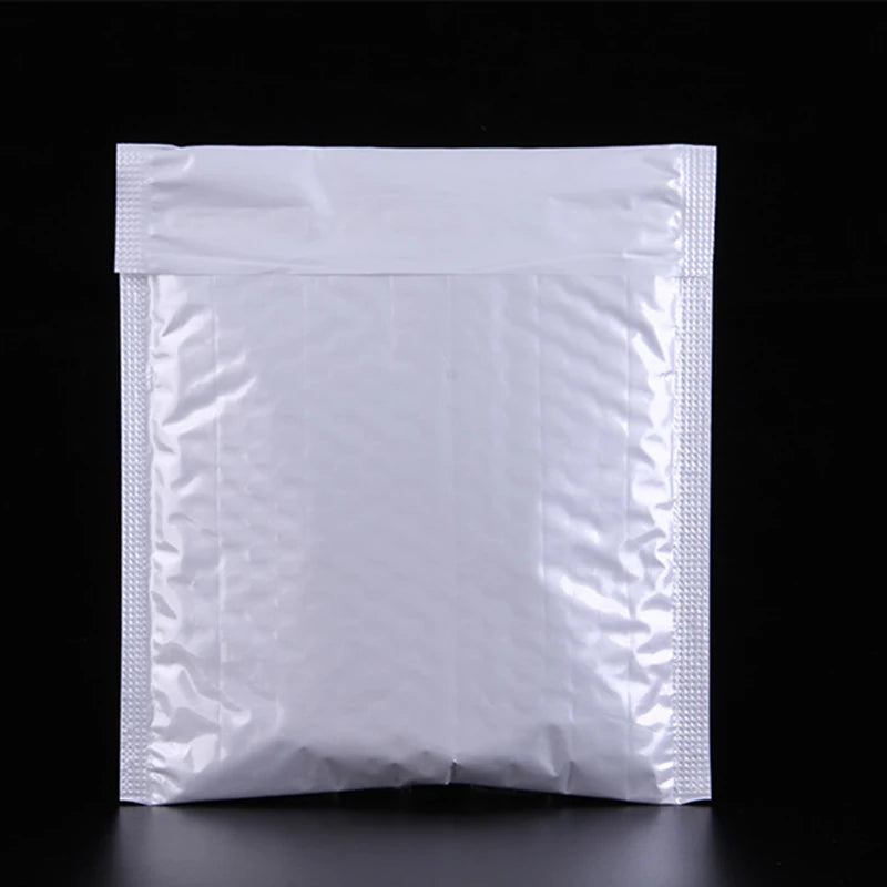 Bulk 50 Shockproof White Foam Envelope Bag Self-sealing Padded Mail Bubble Bag Envelope Shipping Office Packaging Parcel