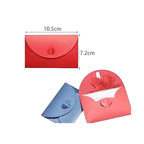 20pcs Colored pearlescent Envelope Thick Cardboard Small Foldable DIY Paper Envelopes Self Locking Buckle Letter Gift Card Cover
