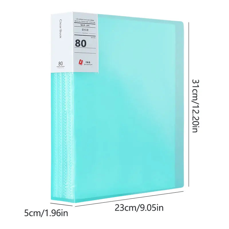 A4 Semi Transparent PP Brochure, Multiple Page Sizes To Choose From, Classified Insert Folder, Conference Document Organization,