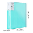 A4 Semi Transparent PP Brochure, Multiple Page Sizes To Choose From, Classified Insert Folder, Conference Document Organization,