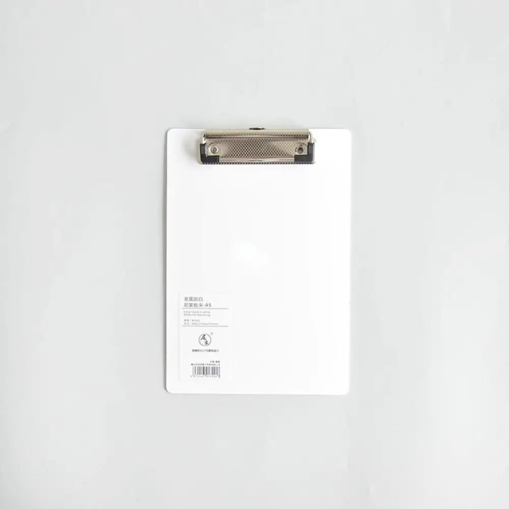 Writing Sheet Pad A4 A5 A6 File Folder Document Folder With Low Profile Gold Clip Writing Clipboard Writing Pad Black White