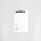 Writing Sheet Pad A4 A5 A6 File Folder Document Folder With Low Profile Gold Clip Writing Clipboard Writing Pad Black White