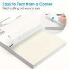 4x6 Inch Direct Thermal Labels Printer Paper 100x150mm Fan-Fold Labels Shipping Supplies Waterproof for D100 D200 Printer