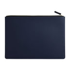 A4 Leather Zipper Bag in Multiple Colors Business Briefcase PU Document Bag for Professional Use