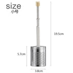 Portable Press Release Coffee Tea Mixer Reusable Bar Tool for Restaurants Kitchens Bars Travel Stirrer