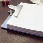 A4 / A5 Splint Density Board Writing Board Metal Aluminum Folder Clip File Plastic Menu Bill Folder Office Stationery