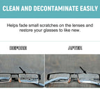 Eyeglass Lens Cleaner Spray Anti Fog Glasses Care Instant Clear Vision Oil Stain Remover Sunglasses Screen Cleaning Kit 100ml