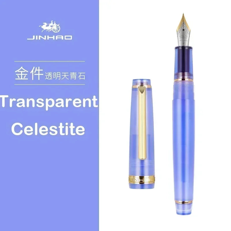 Jinhao 82 Fountain Pen New Color Luxury Elegant Pens 0.7/0.5/0.38mm Extra Fine Nib Writing Office School Supplies Stationery
