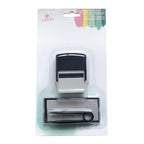 DIY Rubber Stamp Kit Custom Personalized Self Inking Business Address Name Number Letter Handicrafts Printing
