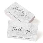 50pcs Thank You Card for Supporting My Small Business Cardstock Thank You Cards for Gift Packaging Party Wedding Invitation Card
