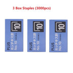 Kokuyo A Little Special 10#Needle Mini Stapler,Strong&Easy Lightforce Effortless Stapling Tool for School,Home,Office,Exam,Files