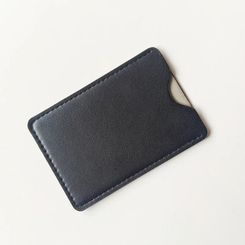 Men Women PU Leather Classic RFID Blocking Credit Card Holder Wallet Organizer Slim Anti Theft Multi Slot Travel Essential