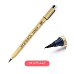 Calligraphy Chinese Painting Brush Soft Headed Brush Small Regular Script Brush for Beginner Art Student Painting Writing Pen