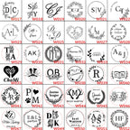 Customized Embossed Stamp Personalized Custom Book Embosser Seal Wedding Invitation Logo Customization Embossing Paper Stamps