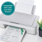 Eco Friendly Printer Paper 8.5 x 11 20 lb White Copy Paper Multipurpose Office Paper 500 Sheets Per Ream Sustainable Recycled Paper