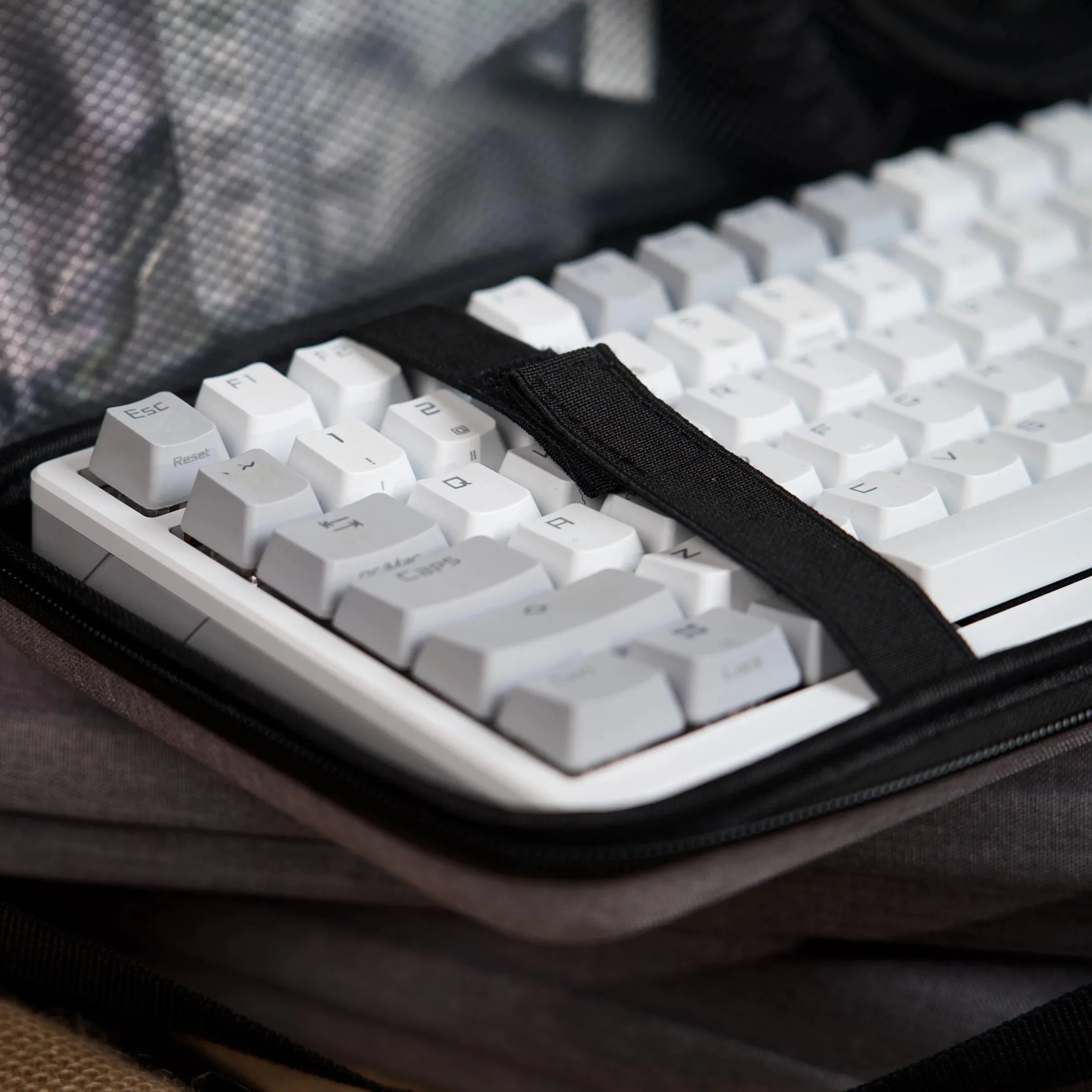 Keyboard Organizer Hard Case Keyboard Storage Bag Dustproof Protective Box 60 68 87 98 100 104 108 Mechanical Keyboard