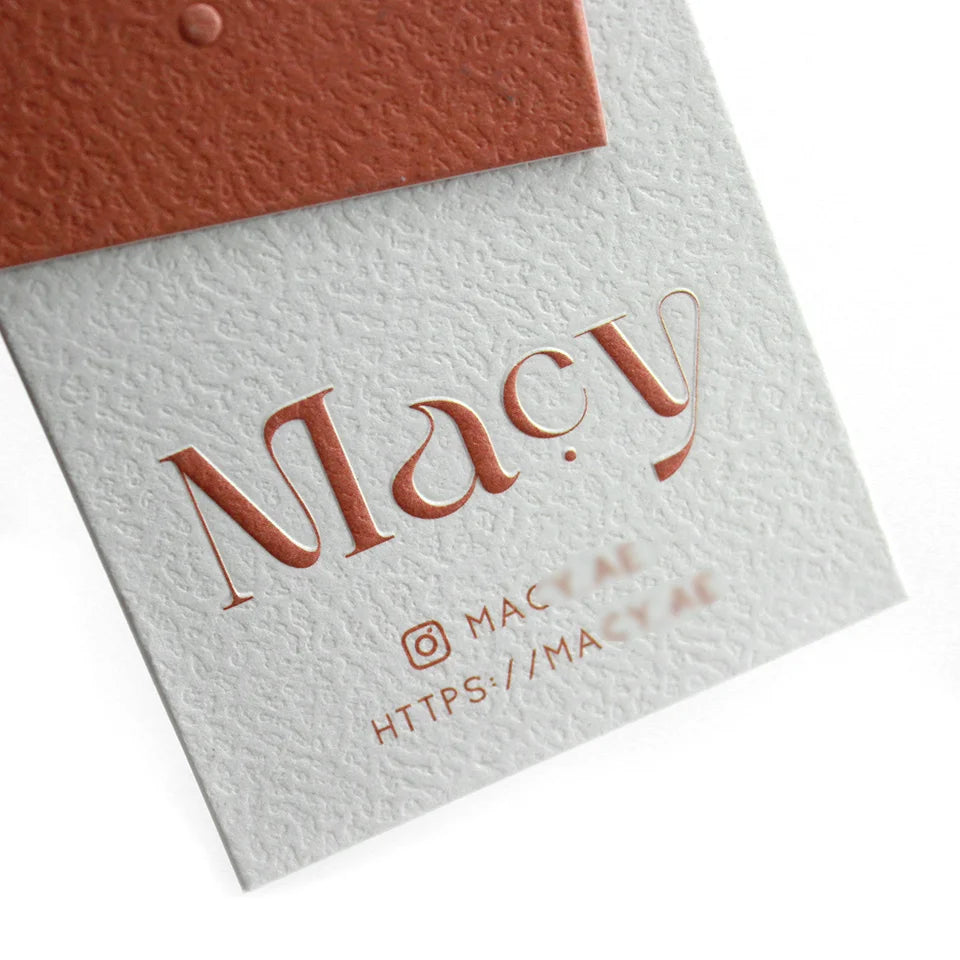 Custom LOGO Embossed Printed Cardboard Clothing Hangtag Specialty Paper with Texture Square Swing Tags Brand Promotion