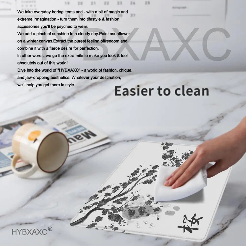 450x400 Japan Cherry Blossom Game Small Mousepad Computer Sakura Desk Mat Table Keyboard Pad Laptop Cushion Non-slip Deskpad