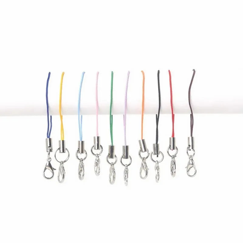 High Quality 7cm Cell Phone Lanyard Cords Strap Lariat Mobile Lobster Clasp Mobile Phone Cord
