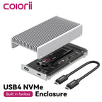 40Gbps M.2 NVMe USB 4.0 SSD Enclosure Thunderbolt USB-C SSD Case Compatible with USB 3.2/3.1/3.0 For Macbook iPad iPhone Case