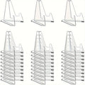 30pcs Clear Acrylic Display Stands - No Power Needed for Sports Cards & Graded Collections