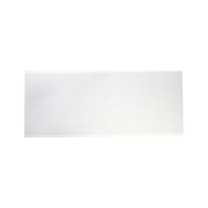 (Us American Style) Frosted Transparent White Mbp Keyboard Sticker Compatible with 13- 16inch MacBook Air/Pro Key Sticker Translucent Film to Prevent Keyboard Oiling