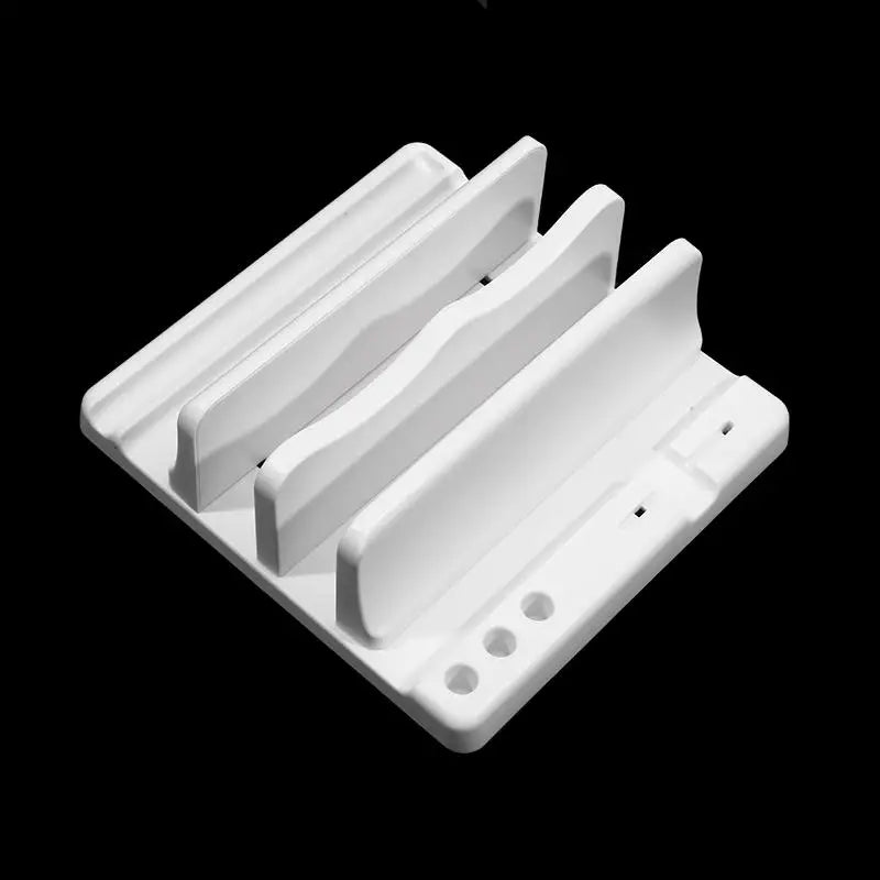 4 in 1 Office Laptop Stand Vertical Save Desktop Space Easy To Place Computer Accessories Scalable Width Office Desk Storage