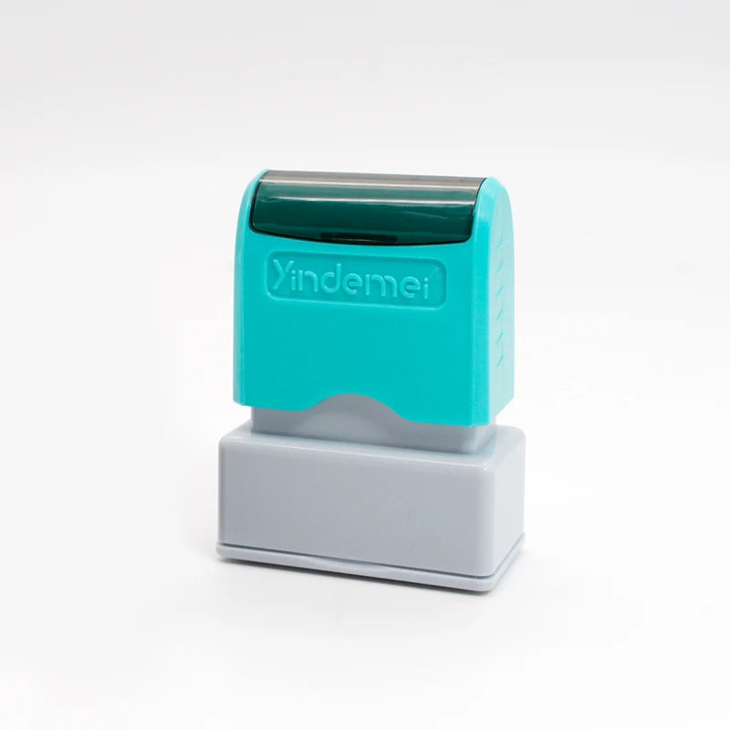 Custom Teacher Name Ink Stamp Signature Calligraphy Selfing-Inking Personalized Letter Stamp For School Student Child
