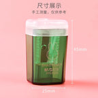 M&G Trash Can Shaped Cartoon Pencil Sharpener Kids Pencil Turner for School and Home Use