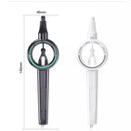 Digital Display Push-button Compass, Multi-Functional Drawing Tool,ABS Integrated Ruler & Compass, with Scale,Primary Students