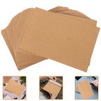 50Pcs Classical Kraft Blank Paper Envelopes Gift Card Envelope Vintage Greeting Card Envelopes For Wedding Party Invitation